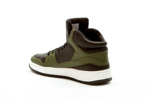 Мъжки спортни кецове Ericco зелени с черно 3