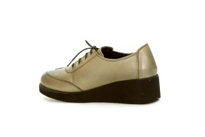 Дамски обувки на платформа Flory каки 2