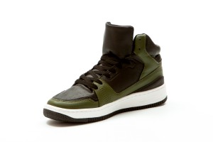 Мъжки спортни кецове Ericco зелени с черно 2