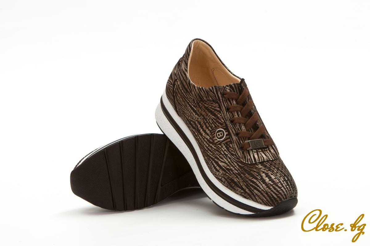 Дамски ежедневни обувки Valena кафяви