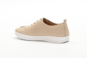 Дамски ежедневни обувки Alma бежови 3