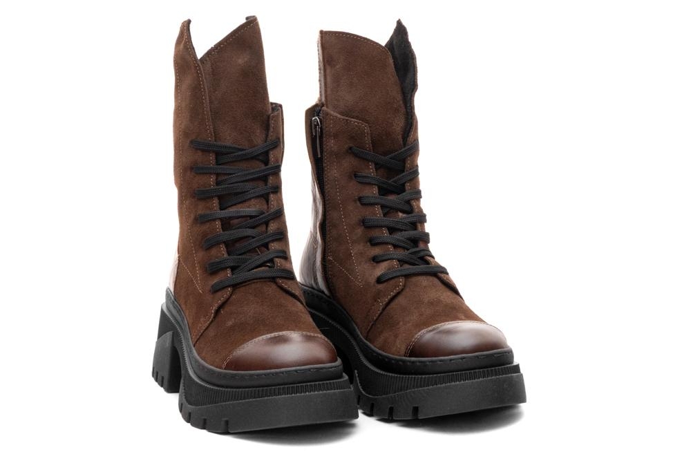 Дамски ежедневни боти Emy кафяви