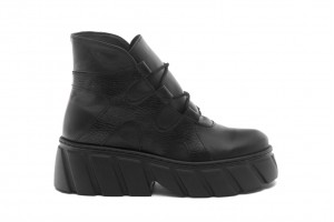 Дамски ежедневни боти Elsy черни 1