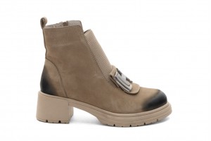 Дамски ежедневни боти Nora бежови 1