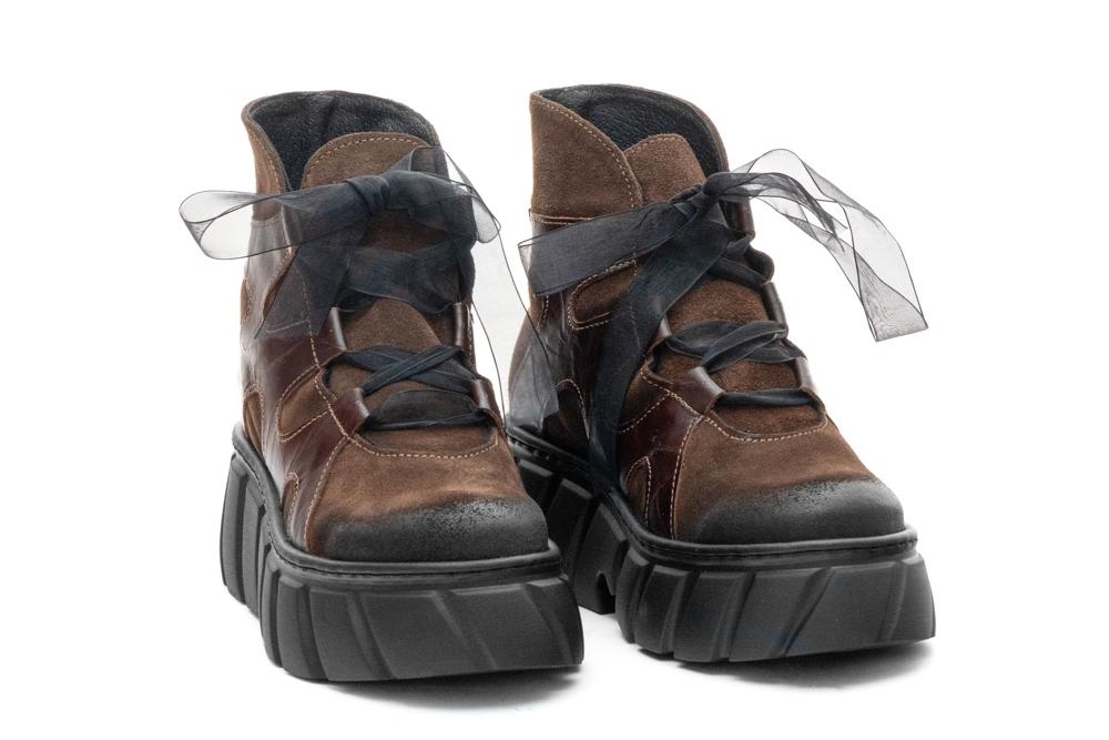 Дамски ежедневни боти Elsy кафяви