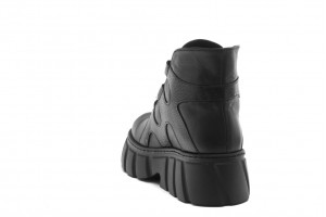 Дамски ежедневни боти Elsy черни 2