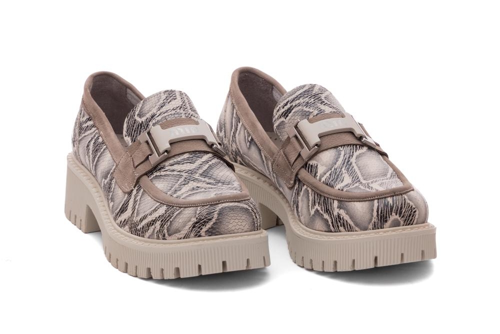 Дамски ежедневни обувки Katrina бежова змия