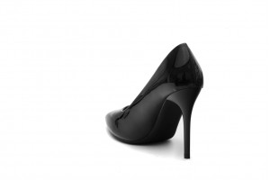 Дамски обувки на ток Missy черни 2