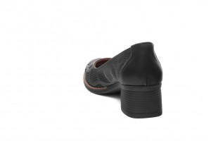 Дамски обувки на ток Lantia черни 2