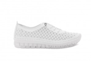 Дамски ежедневни обувки Mecina бели 1