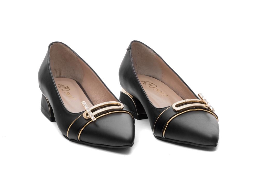 Дамски обувки на ток Aleanna черни