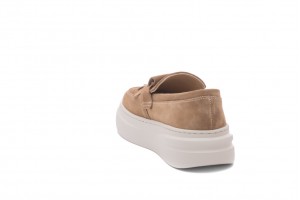 Дамски ежедневни обувки Zina светлокафяви 2
