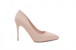 Дамски обувки на ток Bella бежови 1